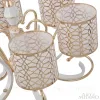 Подвесная люстра Arte Milano Florentia-1237 301237/6 Wh/Gd 301237/6 Wh/Gd - 5
