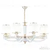 Подвесная люстра Arte Milano Florentia-2457 302457/8 Wh/Gd 302457/8 Wh/Gd - 4