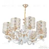 Подвесная люстра Arte Milano Florentia-3097 303097/8 Wh/Gd 303097/8 Wh/Gd - 4