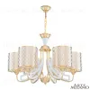 Подвесная люстра Arte Milano Florentia-3387 303387/6 Wh/Gd 303387/6 Wh/Gd - 1