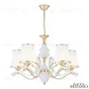 Подвесная люстра Arte Milano Florentia-3987 303987/5 Wh/Gd 303987/5 Wh/Gd - 1