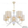 Подвесная люстра Arte Milano Florentia-6067 306067/5 Wh/Gd 306067/5 Wh/Gd - 1