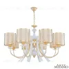 Подвесная люстра Arte Milano Florentia-6067 306067/8 Wh/Gd 306067/8 Wh/Gd - 1