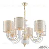 Подвесная люстра Arte Milano Florentia-8857 308857/6 Wh/Gd 308857/6 Wh/Gd - 1