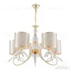 Подвесная люстра Arte Milano Florentia-9787 309787/5 Wh/Gd 309787/5 Wh/Gd - 3
