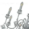 Подвесная люстра Arte Milano 342101/8 CR 342101/8 CR - 7