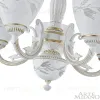 Подвесная люстра Arte Milano 343659/5 WT+G 343659/5 WT+G - 5