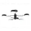 Люстра на штанге Arte Milano Ferrara 250906/8B Bk/Wh 250906/8B Bk/Wh - 8