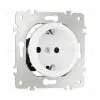 Розетка с заземлением и шторками Arte Milano 202.40-1.white 202.40-1.white - 7