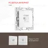 Розетка RJ45 Arte Milano 217.45-1.white 217.45-1.white - 1