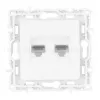 Розетка RJ45 Arte Milano 217.45-2.white 217.45-2.white - 4
