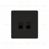 Розетка информационная RJ-45 кат.6 2-я Systeme Electric Systeme Infinity Полярная ночь FSE001088 FSE001088 - 1