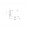 Экран матовый Arlight HR-M-IP20-2000 (до IP67 с герметизацией) 065926 065926 - 2