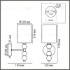 Бра Lumion Moderni Torry 8441/1W 8441/1W - 10