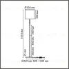 Торшер Lumion Moderni Torry 8441/1F 8441/1F - 5