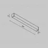 Трековый магнитный светильник Maytoni Technical Basis Radity TR080-4-20WTW-B TR080-4-20WTW-B - 10