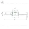 Профиль Arlight HR-M-F-HIDE-2000 (Алюминий) 065921 065921 - 4