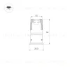 Светильник безрамочный Arlight DL-INTRAL-R39-6W Day4000 (Черный RAL9005, 36 deg, 230V) (IP20 Металл) 064939 064939 - 7