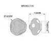 Настенный светильник MyFar Асмунд MR2822-1W MR2822-1W - 5