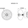 Настенный светильник MyFar Аника MR2830-1W MR2830-1W - 4
