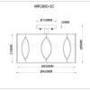 Потолочный светильник MyFar Этери MR2890-3C MR2890-3C - 5