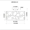 Потолочный светильник MyFar Ясмина MR2900-3C MR2900-3C - 5