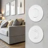 Выключатель круглый одноклавишный с рамкой Arte Milano SET08-1-30-1 white SET08-1-30-1 white - 4