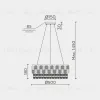 Подвесная люстра Modelux ML.7039.500 CR ML.7039.500 CR - 8