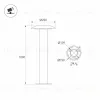 Ландшафтный светильник Arlight LGD-PILZE-H1000-20W Warm3000 (Серый, 136 deg, 230V) (IP65 Металл) 058045 058045 - 2