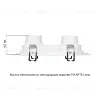 Встраиваемый светильник Arte Lamp Kant A9610PL-2WH A9610PL-2WH - 5