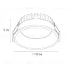 Точечный встраиваемый светильник Arte Lamp Frame A7994PL-1BK A7994PL-1BK - 2