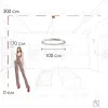 Подвесная люстра Loft IT Mondrian 10408/1000 10408/1000 - 12