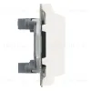Кабельный вывод ( механизм) Stekker Эмили белый фарфор soft-touch RST00-5119-01 50220 50220 - 3