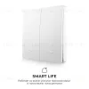 Выключатель кинетический 2кл., IP44, 2,4 ГГц, Smart, бел. Apeyron 04-72 04-72 - 11