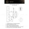 Настенный светильник Aployt Abeliya APL.343.01.08 APL.343.01.08 - 2