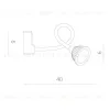 Светодиодный спот Arte Lamp Cercare A4107AP-1WH A4107AP-1WH - 6