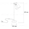 Настольная лампа Escada Hall 10185/L White 10185/L White - 4