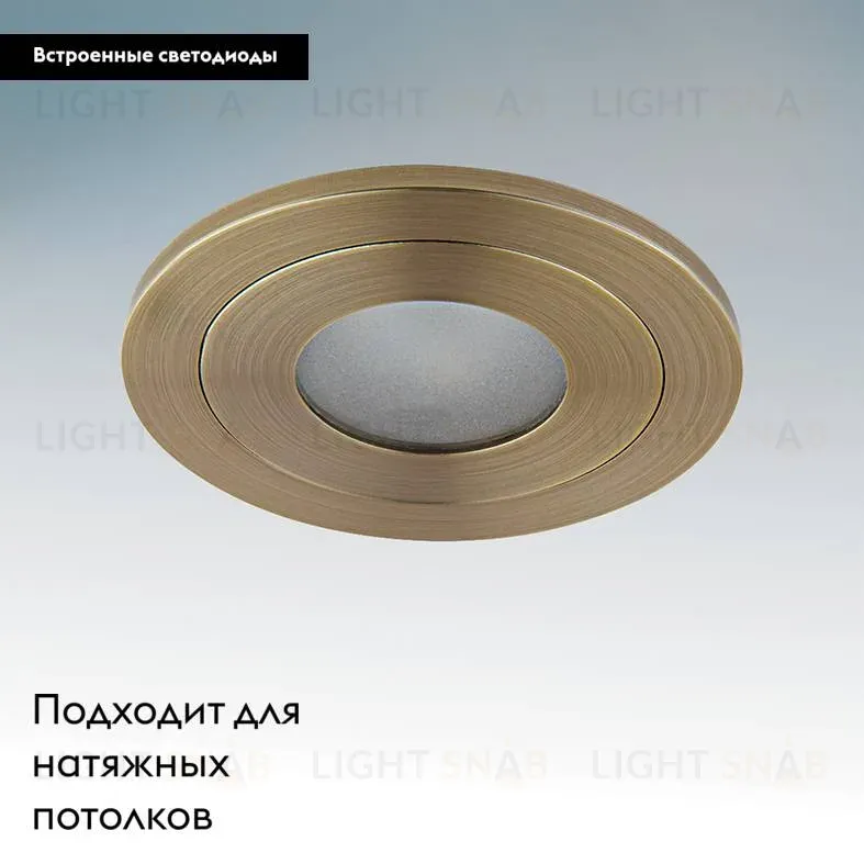 Встраиваемый светильник Lightstar Leddy 212173 212173