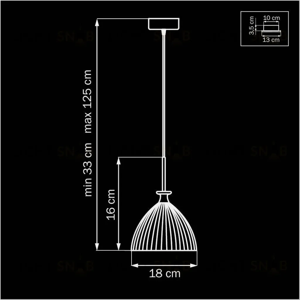 Подвесной светильник Lightstar Simple Light 810 810023 810023