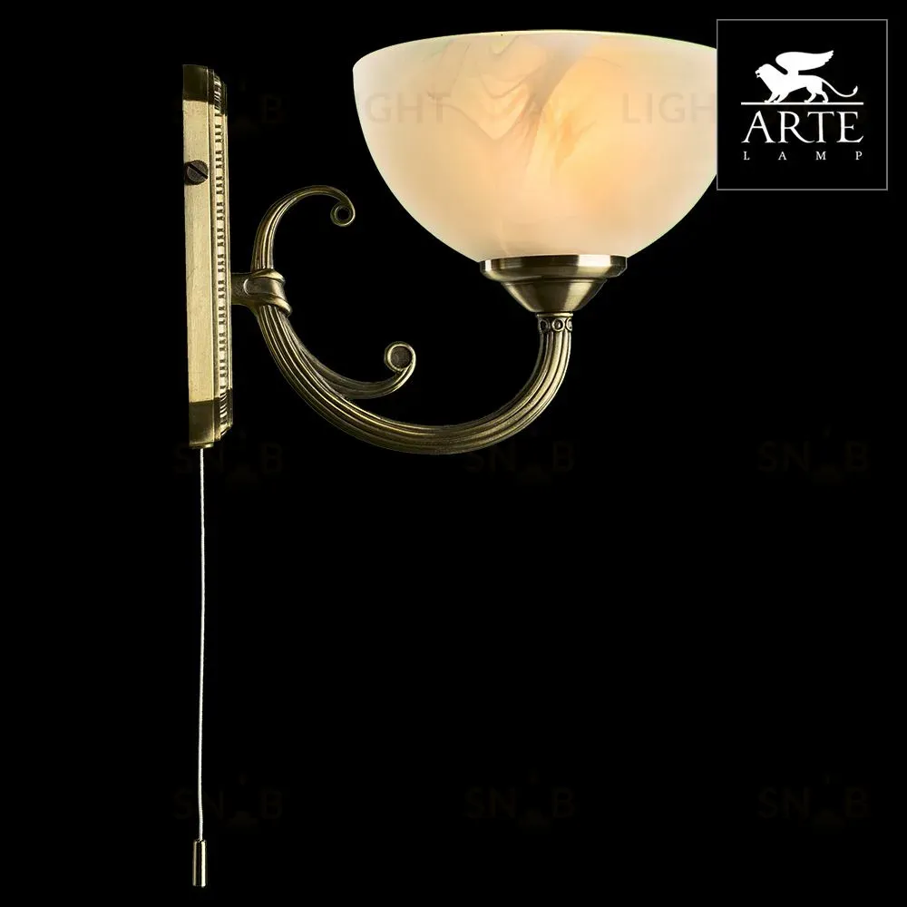 Бра Arte Lamp Windsor White A3777AP-1AB A3777AP-1AB