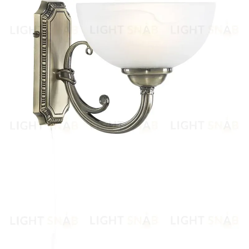 Бра Arte Lamp Windsor White A3777AP-1AB A3777AP-1AB