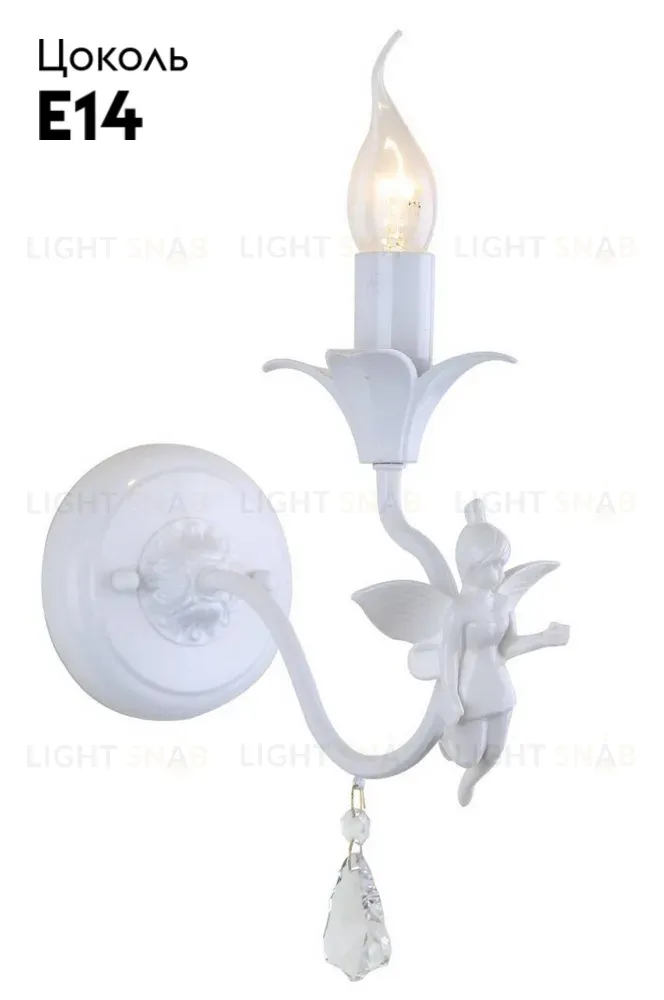 Бра Arte Lamp Angelina A5349AP-1WH A5349AP-1WH