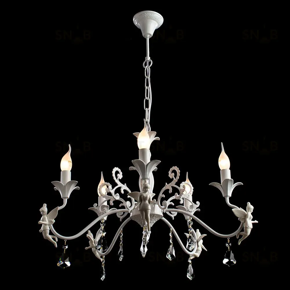 Подвесная люстра Arte Lamp Angelina A5349LM-5WH A5349LM-5WH