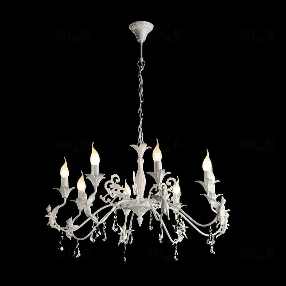 Подвесная люстра Arte Lamp Angelina A5349LM-8WH A5349LM-8WH