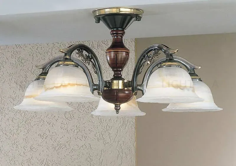Потолочная люстра Reccagni Angelo PL 2701/5 PL 2701/5