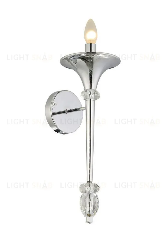 Бра Crystal Lux Miracle AP1 Chrome Miracle AP1 Chrome