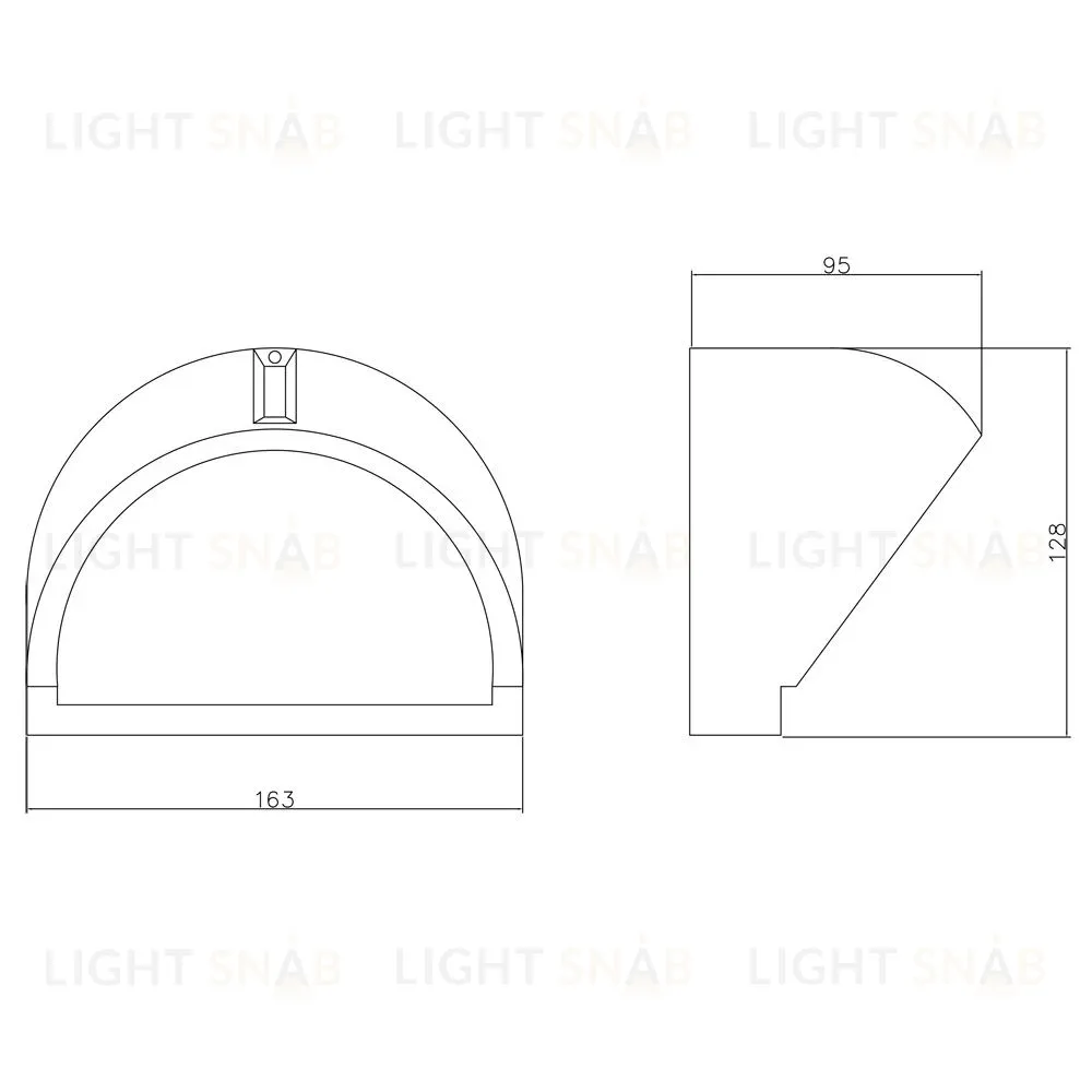 Уличный светильник Arte Lamp Urban A2801AL-1GY A2801AL-1GY