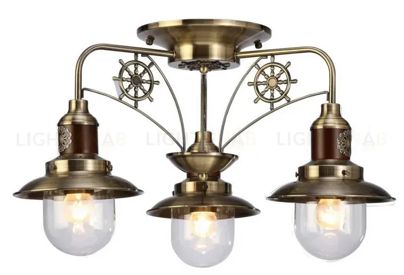 Потолочная люстра Arte Lamp Sailor A4524PL-3AB A4524PL-3AB