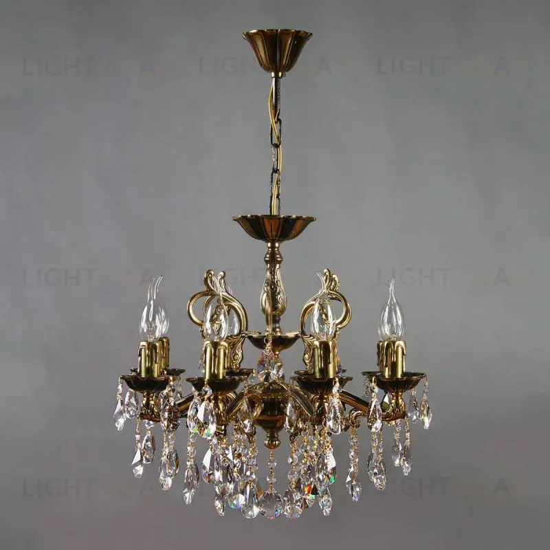 Подвесная люстра Ambiente Leon 2128/8 PB Tear Drop 2128/8 PB Tear Drop