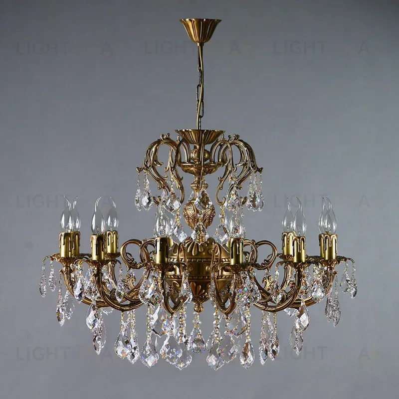 Подвесная люстра Ambiente Alicante 8888/12 AB New Leaf 8888/12 AB New Leaf